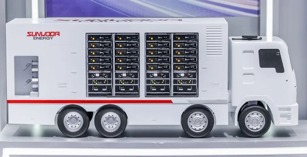 欣旺達(dá)首發(fā)全球容量最大移動(dòng)儲能車