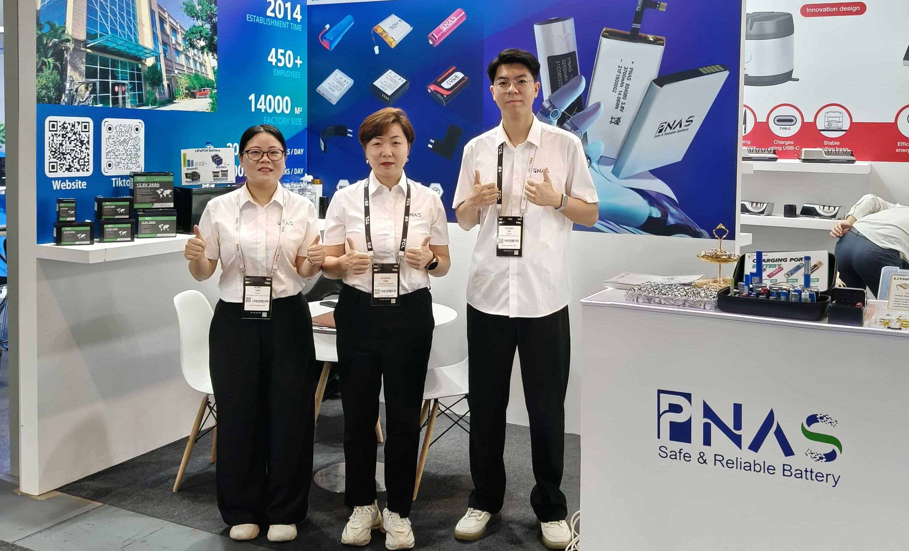 我司亮相柏林電子展，鋰電產(chǎn)品精彩展出